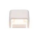 MANA Lamp shade, plaster, white, width 13,6cm