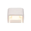 MANA Lamp shade, plaster, white, width 13,6cm