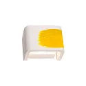 MANA Lamp shade, plaster, white, width 13,6cm