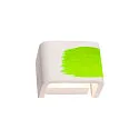 MANA Lamp shade, plaster, white, width 13,6cm
