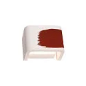 MANA Lamp shade, plaster, white, width 13,6cm
