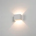 MANA Lamp shade, plaster, white, width 13,6cm