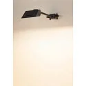 SLV Outdoor LED Displayleuchte TODAY PRO, IP65 IK02, 230V, 29W 4000K 2800lm 140°, Kopf drehbar + neigbar 90°, schaltbar, schwarz