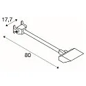 SLV Outdoor LED Displayleuchte TODAY PRO, IP65 IK02, 230V, 29W 4000K 2800lm 140°, Kopf drehbar + neigbar 90°, schaltbar, schwarz