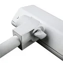 SLV Outdoor LED Displayleuchte TODAY PRO, IP65 IK02, 230V, 29W 4000K 2800lm 140°, Kopf drehbar + neigbar 90°, schaltbar, weiß