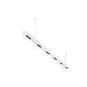 SLV Premium-LED Pendelleuchte Q-LINE PD, 200cm, für BAP, 85W, TRIAC dimmbar, Weiß, 4000K 4600lm