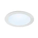 SLV LED Einbauleuchte AKALO D83 DL, 9W 3000/4200/5700K 800-880lm 90°, weiß