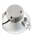 SLV LED Einbauleuchte AKALO D83 DL, 9W 3000/4200/5700K 800-880lm 90°, weiß