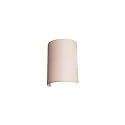 SLV Textil-Schirm für Wandleuchte FENDA BASE (starr), Halbrund, Ø 23cm / Höhe 30.5cm, Beige