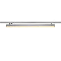Premium LED Luminaire SIGHT TRACK for 3-Phase high-voltage track, 37.3W 3000K 3100lm 120°, silver grey