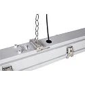 LED Outdoor Wall and Ceiling luminaire IMPERVA 120, IP66 IK08, 40W 120°, 3000K 4200lm, grey