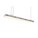 SLV LED Outdoor Wand- und Deckenleuchte IMPERVA 150, IP66 IK08, 55W 120°, 4000K 7100lm, Grau