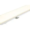 SLV LED Outdoor Wand- und Deckenleuchte IMPERVA 150, IP66 IK08, 55W 120°, 4000K 7100lm, Grau