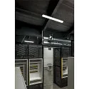 SLV LED Outdoor Wand- und Deckenleuchte IMPERVA 150, IP66 IK08, 55W 120°, 4000K 7100lm, Grau