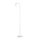 Premium-LED Stehleuchte KARPO FL, drehbar, schwenkbar, CRi >90, Touch-Dimmer (3-stufig), 6.2W 3000K 360lm 40°, schwarz