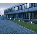 SLV Pollerleuchte ROX ACRYL, IP65 IK02, zylindrisch, E27 max. 20W, Edelstahl 304 / Diffusor opalweiß, offenes Kabel, 90cm