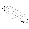 EUTRAC Flex-Verbinder für 3-Phasen HV-Schiene