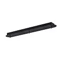 FITU 3er Rosette für FITU PD Pendelleuchten, LANG, max. 16A, Schwarz