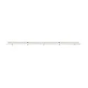 SLV FITU Canopy for FITU PD Pendant luminaires, FÜNFFACH, LANG, max. 16A, white