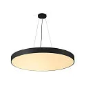 SLV LED Decken-/Pendelleuchte MEDO 90 CL AMBIENT, 78W 3000/4000K 10100/125lm 105°, TRIAC dimmbar, schwarz