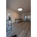 SLV LED Decken-/Pendelleuchte MEDO 90 CL AMBIENT, 78W 3000/4000K 10100/125lm 105°, TRIAC dimmbar, schwarz