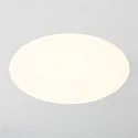 SLV LED Deckeneinbauleuchte MEDO 30 EL, rahmenlose Version, Einbau Ø 29cm, 14W 3000/4000K 1600lm 105°, Weiß