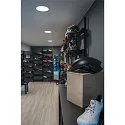 SLV LED Deckeneinbauleuchte MEDO 30 EL, rahmenlose Version, Einbau Ø 29cm, 14W 3000/4000K 1600lm 105°, Weiß