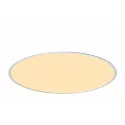 LED Ceiling recessed luminaire MEDO 60 EL, frame version, Ø 60.6cm, 36W 3000/4000K 105°, white
