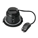 SLV Outdoor Einbau-Downlight  VARU QPAR51 DL, IP65 IK02, Ø 10cm / DA 75mm, GU10 LED max. 5W, schwarz