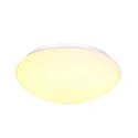 LED Outdoor Wall and Ceiling luminaire LIPSY 40 Dome, IP44, 3000/4000K, Ø 35cm, 18W, white