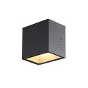 LED Außenwandleuchte SITRA S WL UP/DOWN, IP65 IK05, 11W 3000/4000K (CCT Switch) 1100/1270lm 2x105°, schaltbar, anthrazit