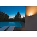 SLV Outdoor LED Wandleuchte PEMA® WL, IP54 IK05, gerade, flach, 7.7W 3000K 640lm 110°, schaltbar, weiß