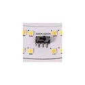 SLV LED Wall and Ceiling luminaire LIPSY 40 Drum, IP44, 3000/4000K, Ø 35cm, 18W, white