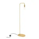 SLV Stehleuchte FITU FL, E27, mit Fußtrittschalter, Soft Gold