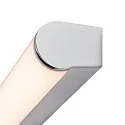 SLV Premium-LED Wandleuchte MARYLIN, IP44, Chrom / Weiß, 120°, Länge 60cm, 15W 3000K 1000lm