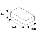 SLV DALI Converter auf 1-10V, galvanisch getrennt, 0 - 1000W, Relais max. 8A, IP20, SK2, Grau