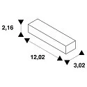 SLV DALI Converter auf TRIAC, 10 - 300W, mit automatischer Lasterkennung, IP20, SK2, Grau