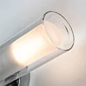 SLV Wandleuchte WL 106 Badleuchte/Spiegelleuchte, Doppelglas, 2xE14, IP44, chrom