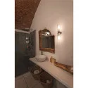 SLV Wandleuchte WL 106 Badleuchte/Spiegelleuchte, Doppelglas, 2xE14, IP44, chrom