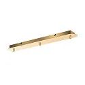 FITU 3er Rosette für FITU PD Pendelleuchten, LANG, max. 16A, Soft Gold