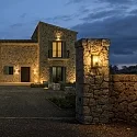SLV Outdoor Wandleuchte QUADRULO WL, IP44 IK02, E27 max. 15W, anthrazit / Glas klar, ohne Sensor