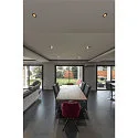 SLV LED Deckeneinbauleuchte HORN MAGNA, 7.7W 3000K,, 400lm 25°, Schwarz / Gold