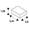 SLV Drahtseilabhängung für EUTRAC® / S-TRACK / 1 Phasen-Schienen, 2er Set, max. 10kg, 500cm (kürzbar), nickel
