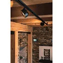 SLV LED 1-Phasen-Strahler KALU TRACK LED PHASE, 13W 3000K 970lm 95°, dimmbar, kardanisch, schwarz, CRi>80