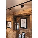 SLV LED 1-Phasen-Strahler KALU TRACK LED PHASE, 13W 3000K 970lm 95°, dimmbar, kardanisch, schwarz, CRi>80