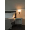 SLV LED Wandleuchte KENKUA SPOT LED, E27, 40W, 25°, 3000K, 200lm, chrom, Glas milchig