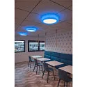 SLV LED Wand-/Deckenleuchte SLV VALETO® MALANG LED, 39W, 110°, 2700-6500K, 2400/350lm, IP20, weiß