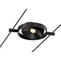 SLV LED Seilleuchte DURNO für TENSEO Niedervolt-Seilsystem, 9W, 2700K, 360lm, schwarz