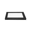 SLV LED Seilleuchte PLYTTA rectangular für TENSEO Niedervolt-Seilsystem, 9W, 2700K, 580lm, schwarz