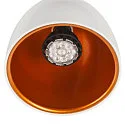 1-Phasen-Strahler PARA CONE 14 QPAR51, GU10, inkl. 1-Phasen-Adapter, schwarz/gold